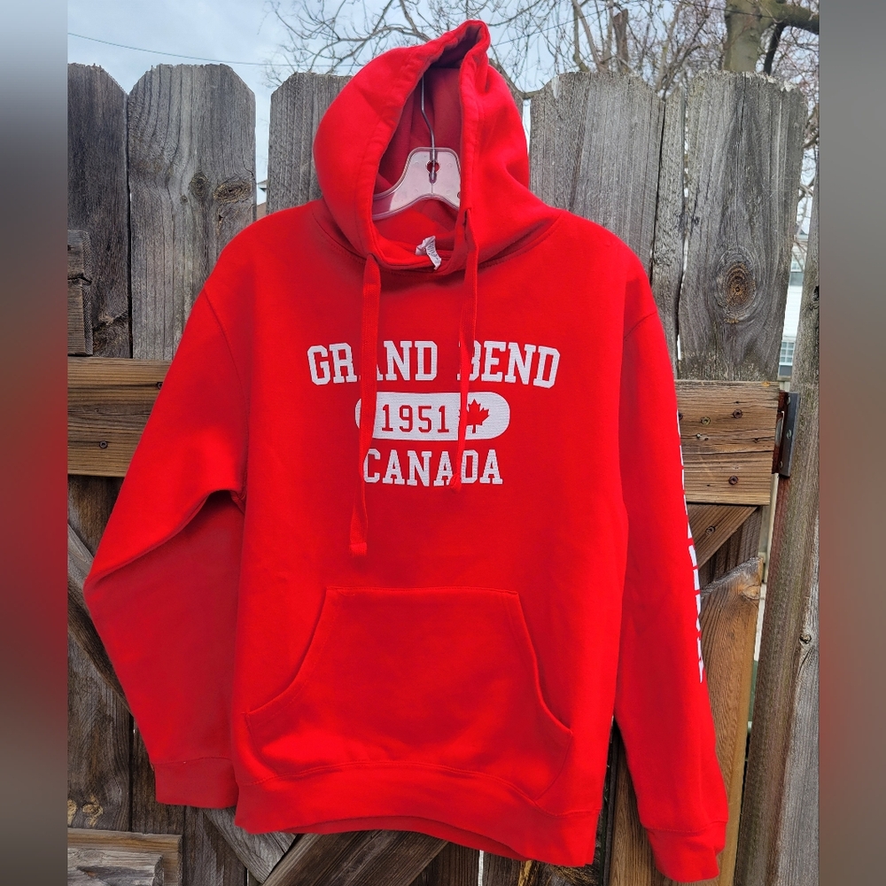 Grand Bend hoodie MillTex brand .warm and soft size med